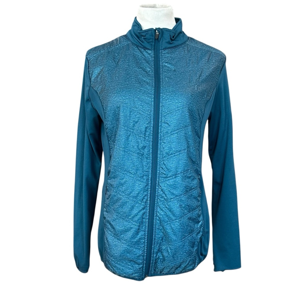 BCG Teal Cold Weather Athletic Jacket - Size Large